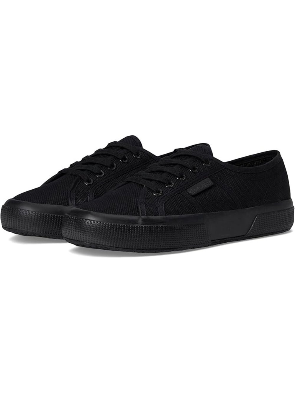 Superga  2750 Cotu Classic Sneakers, Total Black canvas  Size Women 9, Men 7.5